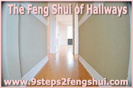 At feng shui i en lang og smal gang er dårlig